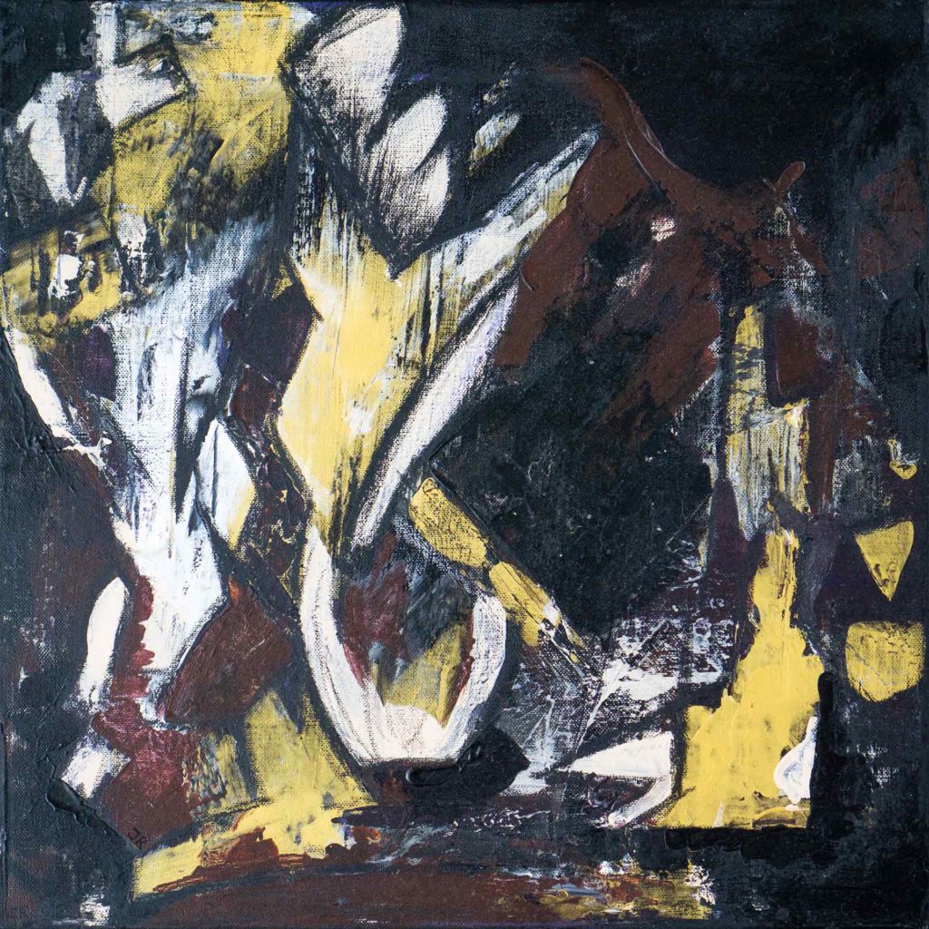 ohne titel acryl with oil crayons