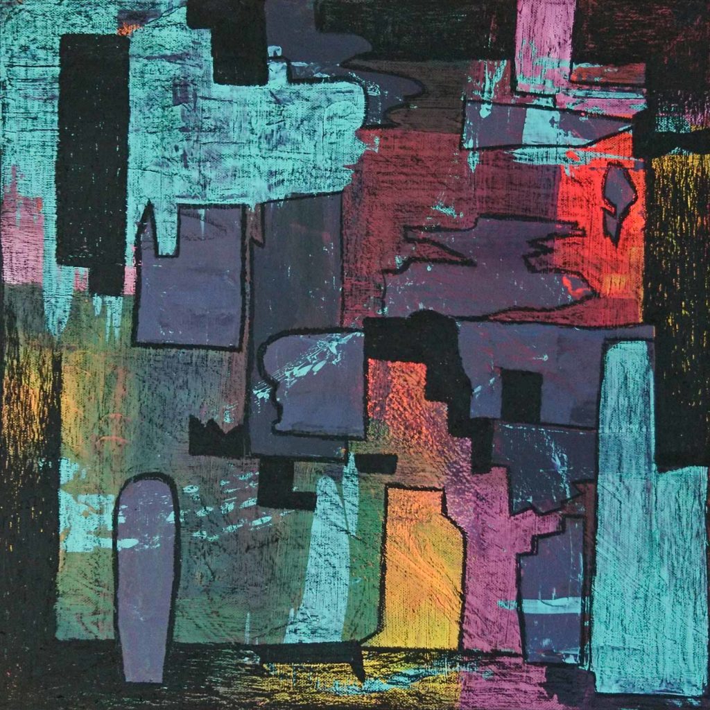 kerstin 1 acryl with oil crayons